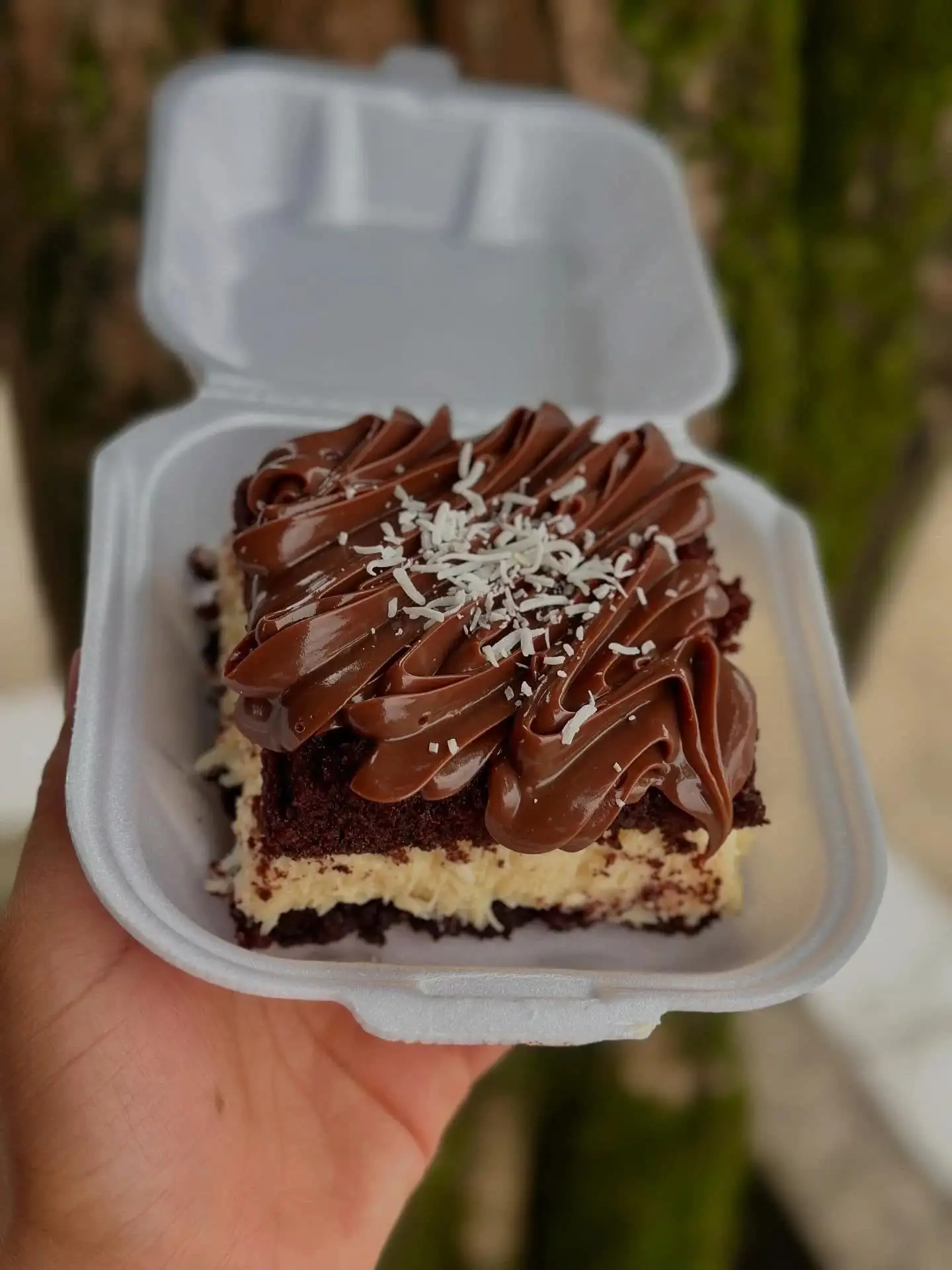 Mini Brownie Naked de Brigadeiro